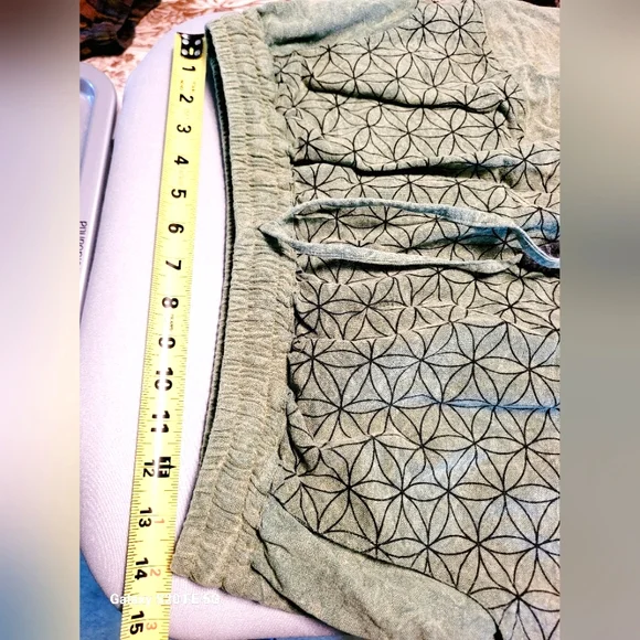 Green and Black Boho Joggers | Kiara Outer Banks - Picture 3 of 6